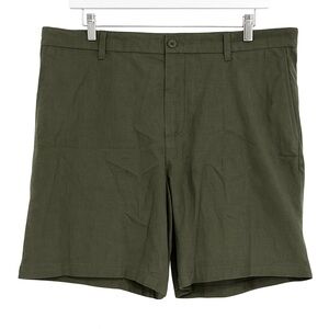 Old Navy Dark Green Men's Linen Blend Shorts Size: 44 New with Tags